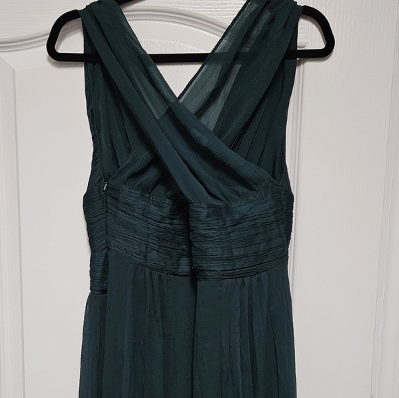 ASOS DESIGN Bridesmaid ruched bodice drape maxi dress - Picture 2 of 4